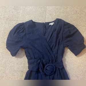 Girls linen jumpsuit